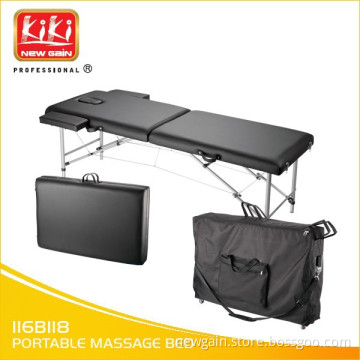 With a bag with wheels for choice.Portable Style massage table.folding Massage Bed.best massage bed